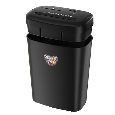 OEM/ODM 중용 사무용 종이 쉐러 25L 폐기물 바구니 CD228P-12 220mm 작업 폭 12 장 A4
