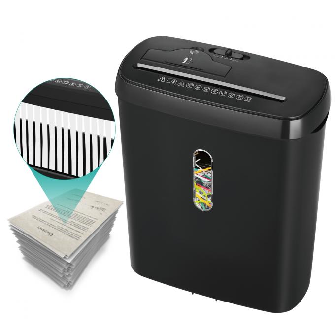 SD108P 8 장 A4 종이 파괴 기계 카드 CD 종이 Shredder 11L 바구니와 함께 1