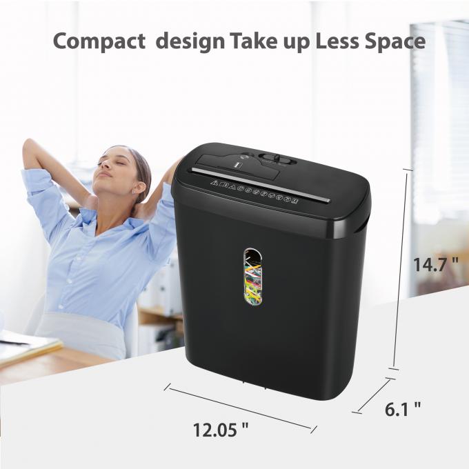SD108P 8 장 A4 종이 파괴 기계 카드 CD 종이 Shredder 11L 바구니와 함께 4