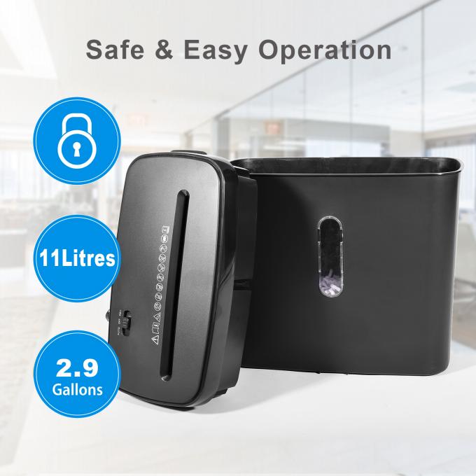 11L 쓰레기통 c502p와 함께 홈 오피스용 크로스 컷 종이 쉐레이더 4