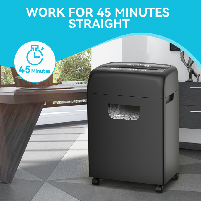 C281P 무거운 용도 문서 신용 카드 종이 쉐러 20L 18 장 종이 쉐러 기계 2