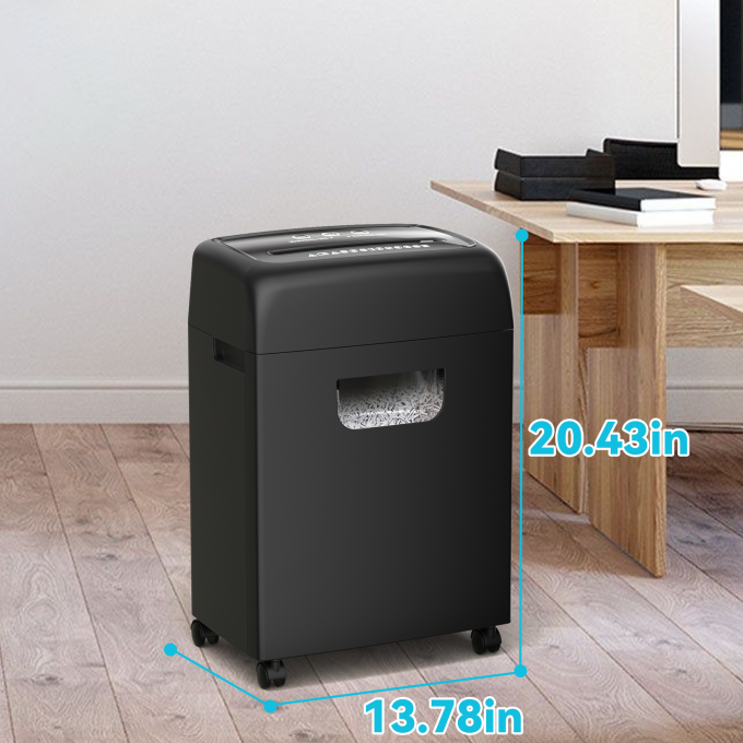 C281P 무거운 용도 문서 신용 카드 종이 쉐러 20L 18 장 종이 쉐러 기계 5