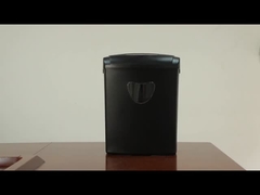 CD218P-10 21L 10 장 상업용 종이 분쇄 기계 대용량 빈