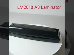 LM2018 검은색 A3 a4 a5 a6 사진 필름 라미네이션을 위한 뜨거운 라미네이터